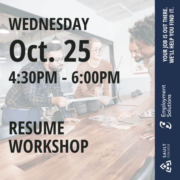 Resume Workshop - October 25